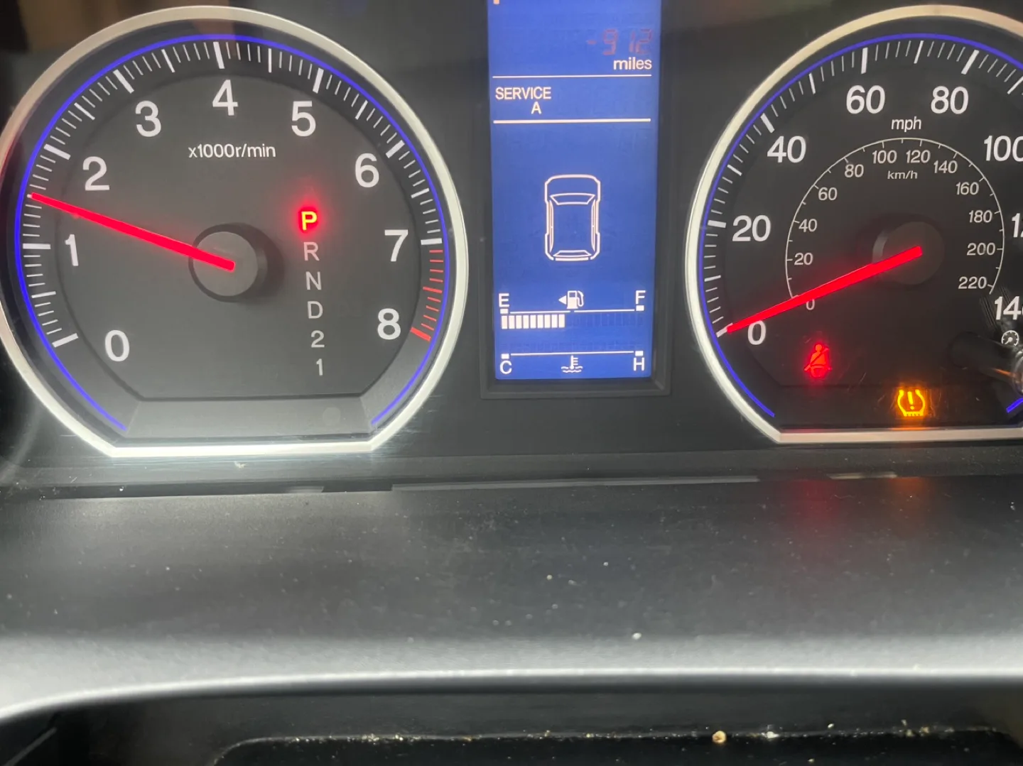 Honda CR-V 2011 image indicator(6)