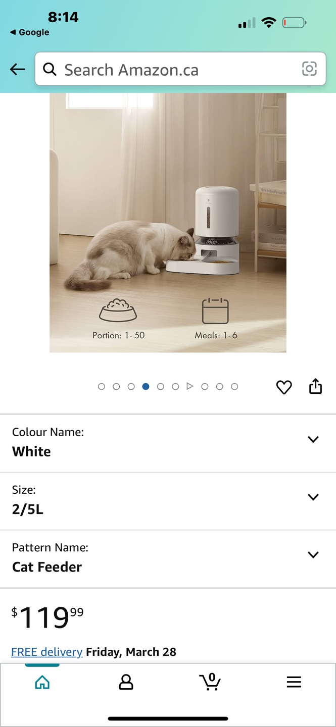 PETLIBRO Automatic Cat Feeder - White - 2/5L - photo 4