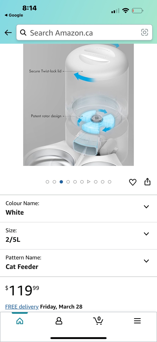 PETLIBRO Automatic Cat Feeder - White - 2/5L - photo 5