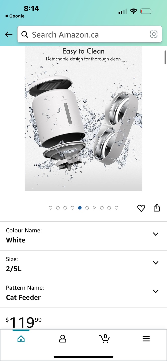 PETLIBRO Automatic Cat Feeder - White - 2/5L - photo 3