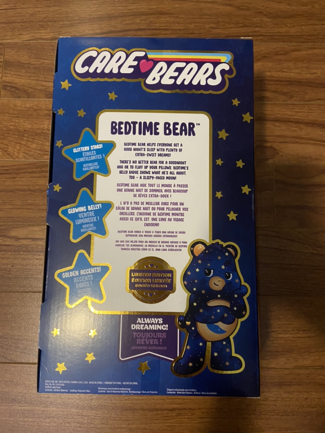 Care Bears Bedtime Bear Limited Edition Plush - photo 2