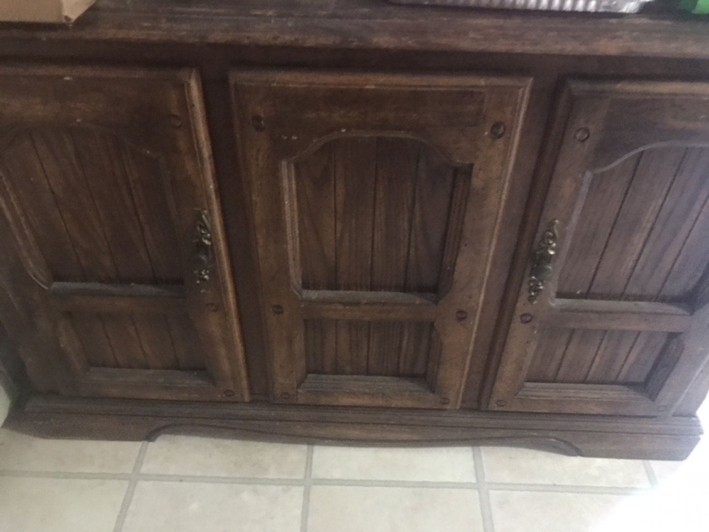 Wooden Buffet Cabinet with 2 drawers and 2 doors - photo 5