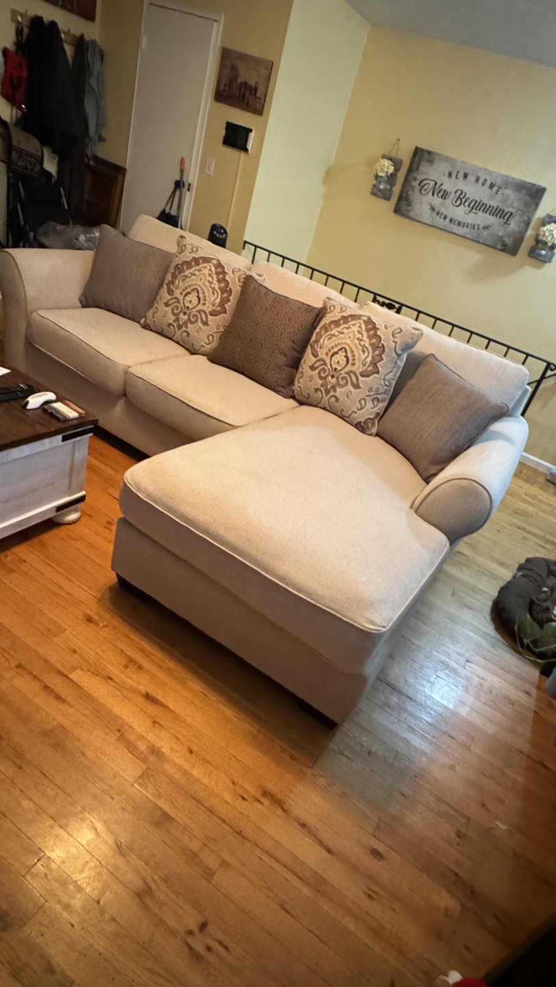 Beige Sectional Sofa