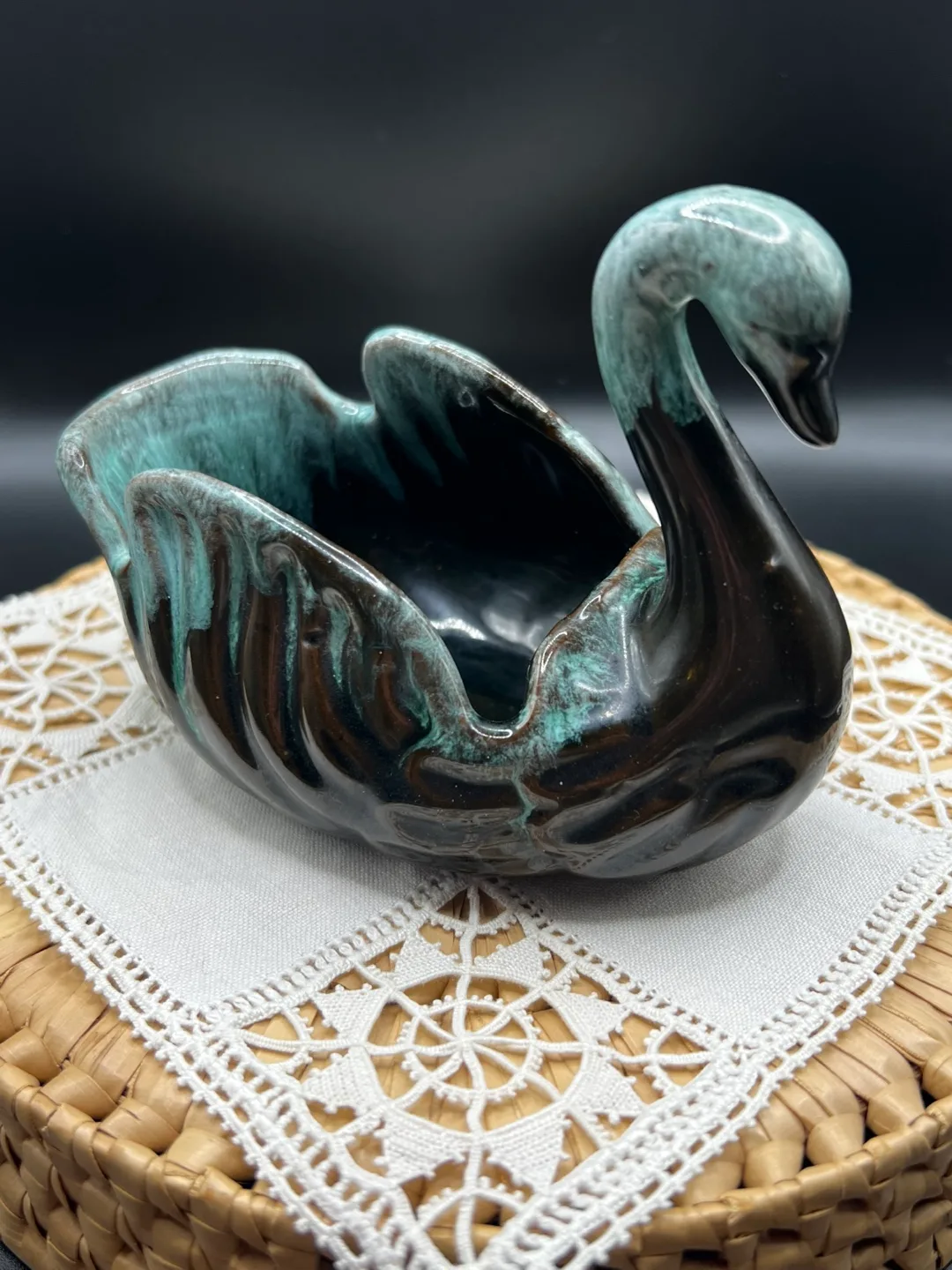 Vintage Swan Planter image indicator(3)