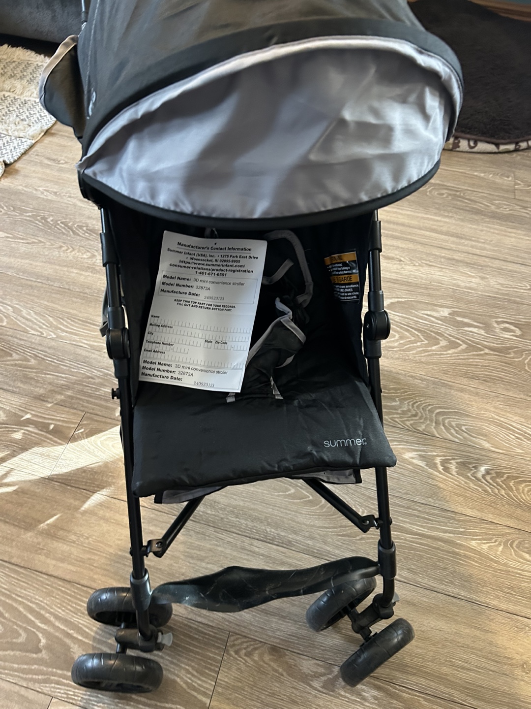 Summer Infant 3Dlite Convenience Stroller - photo 2