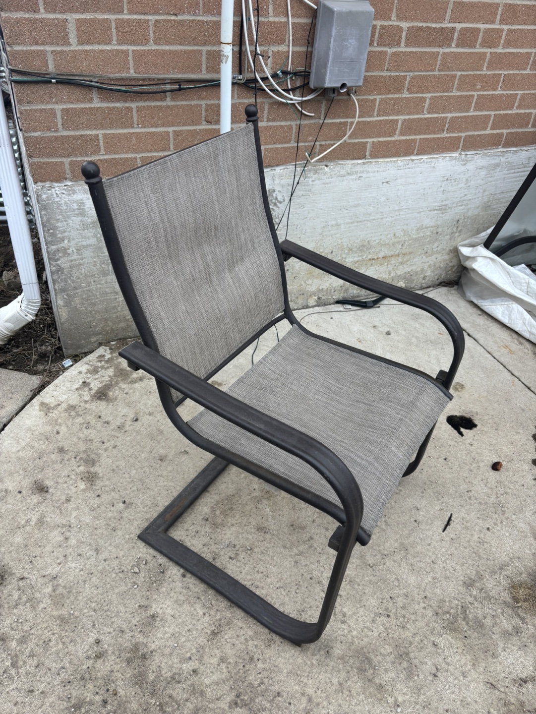 7-Piece Patio Set with Glass Top Table - photo 3