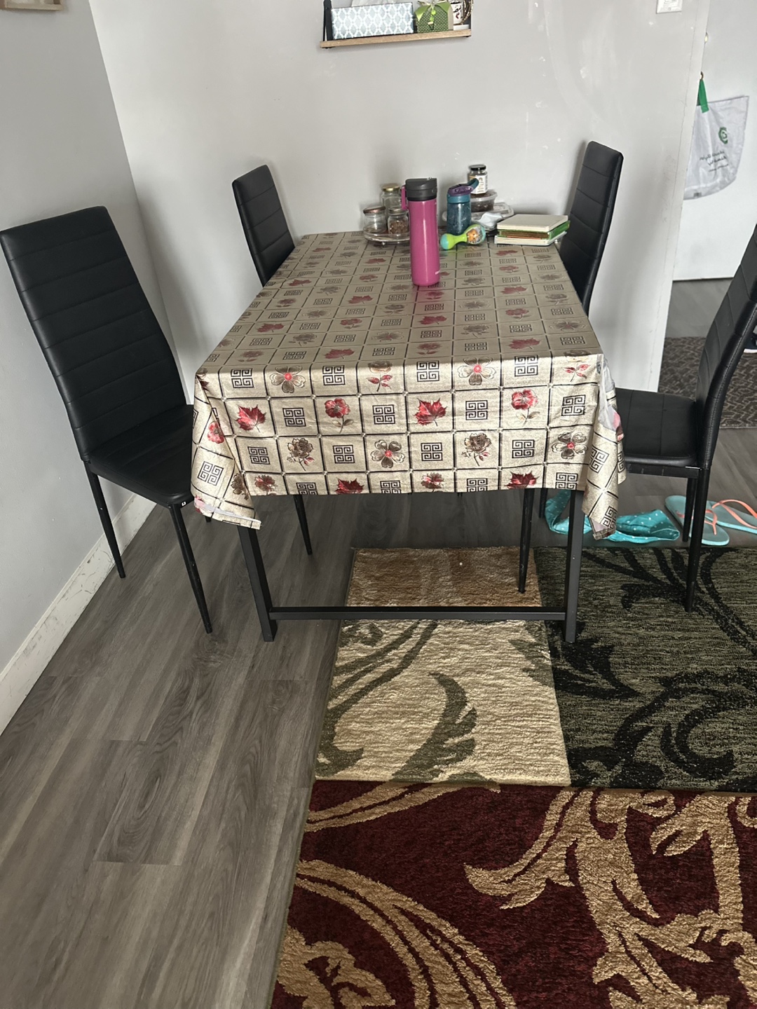 Dining Table Set with Four Chairs - photo 2