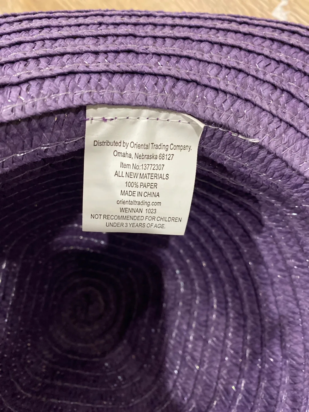 Two Sombrero Hats - Purple and Green image indicator(3)