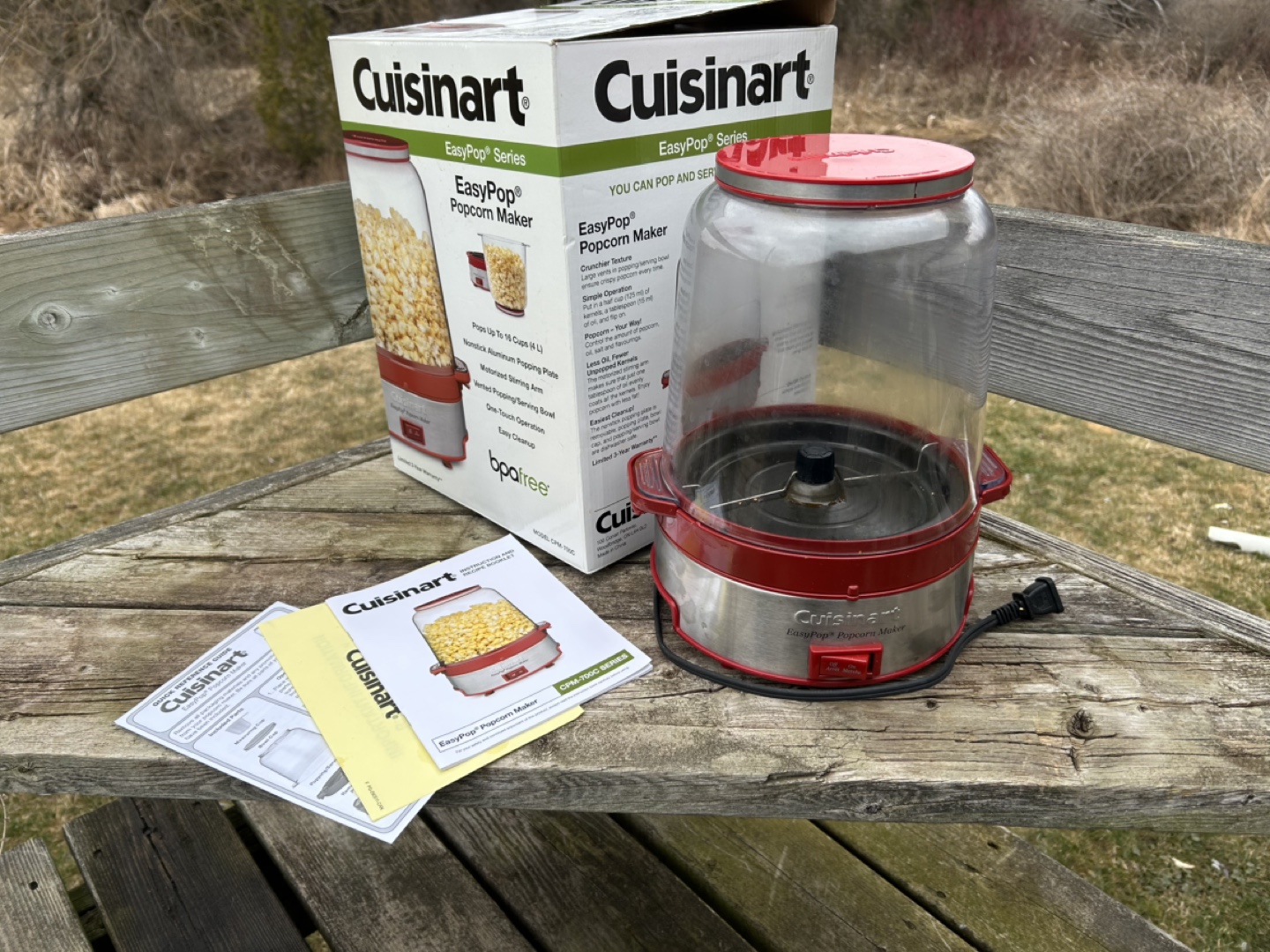 Cuisinart EasyPop Popcorn Maker - CPM-700C