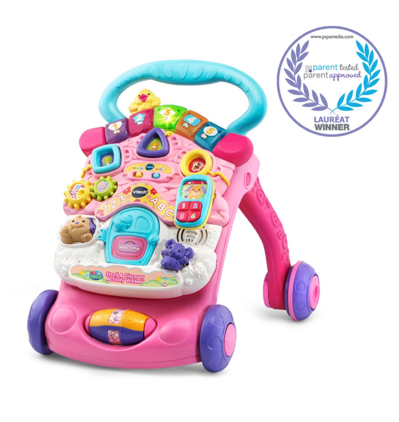 VTech Sit-to-Stand Stroll & Discover Activity Walker - photo 3