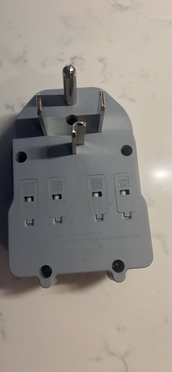 BSH Adapter NEMA 14-30P/2x 6-15R Power Adapter - photo 2