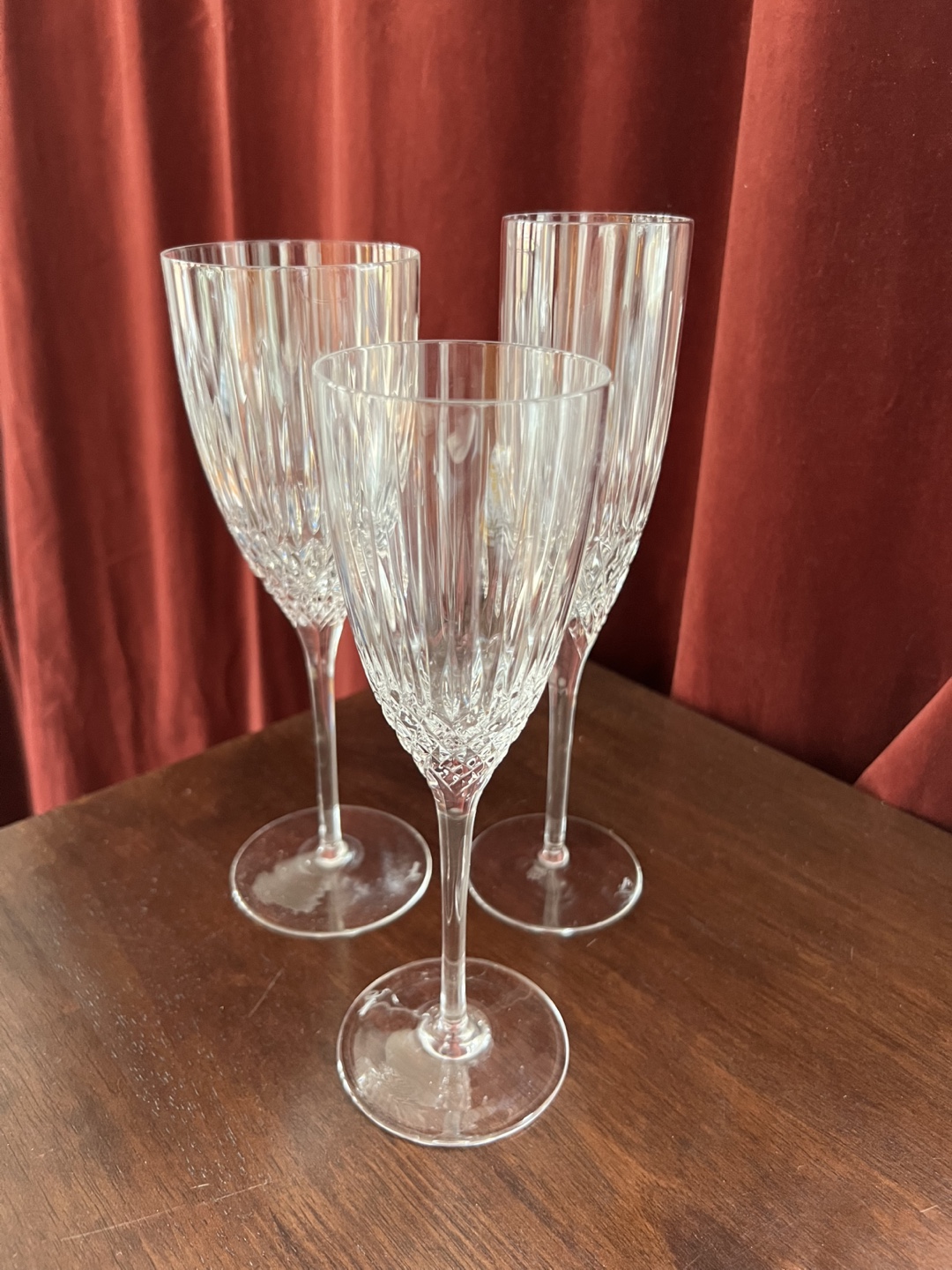Set of 21 Crystal glassware