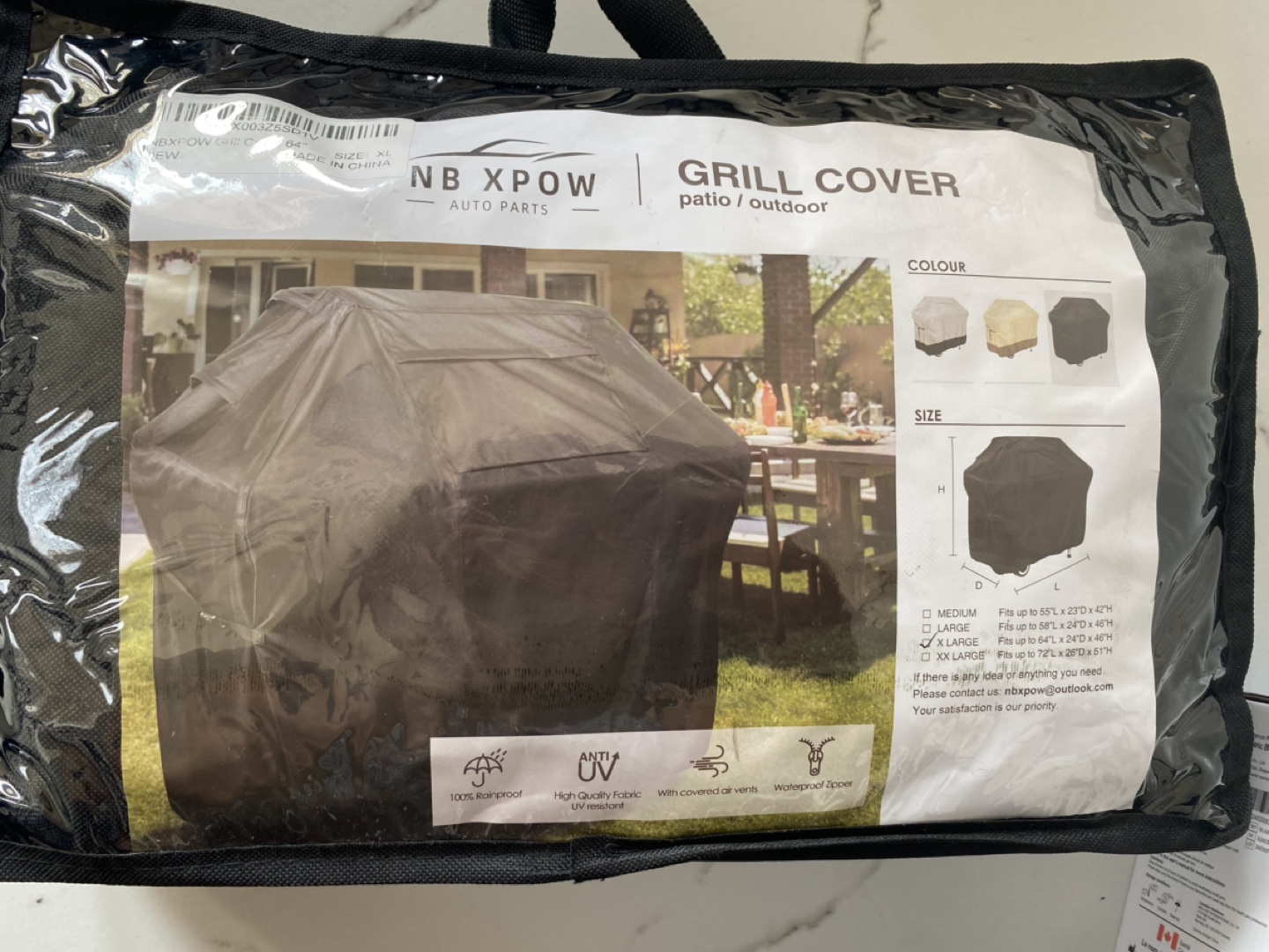 Grill Cover - Large brand new