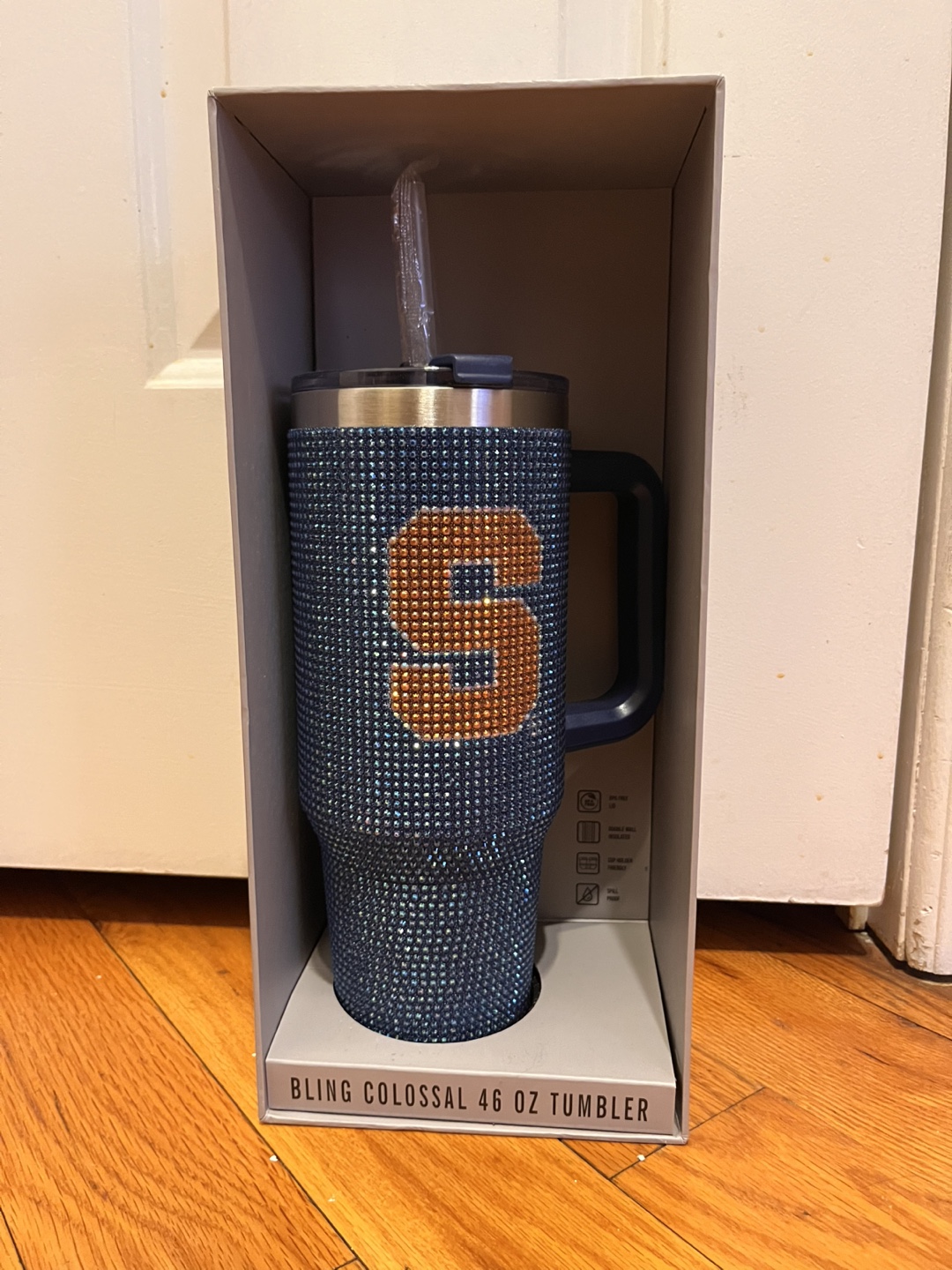 Bling Colossal 46 oz Tumbler with Letter S