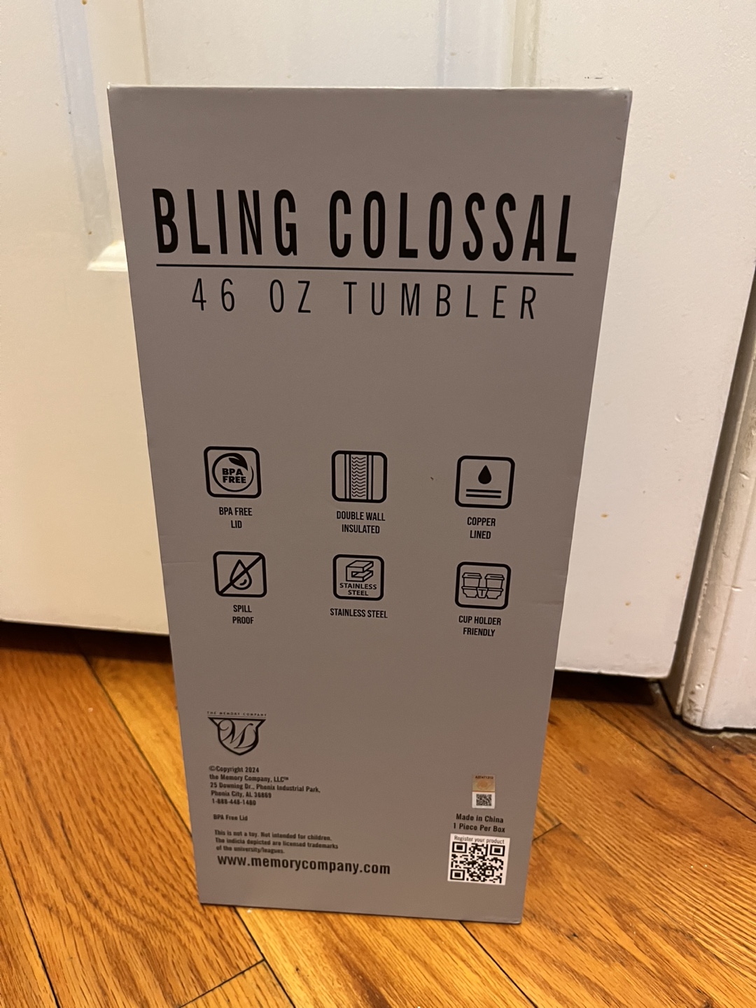 Bling Colossal 46 oz Tumbler with Letter S - photo 2