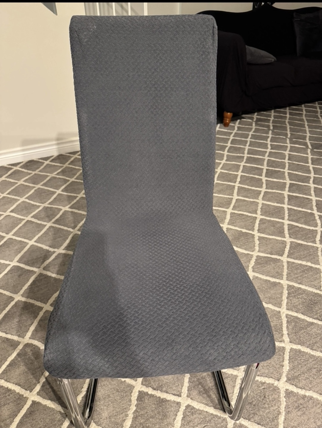 6 pcs of Grey Chair Cover