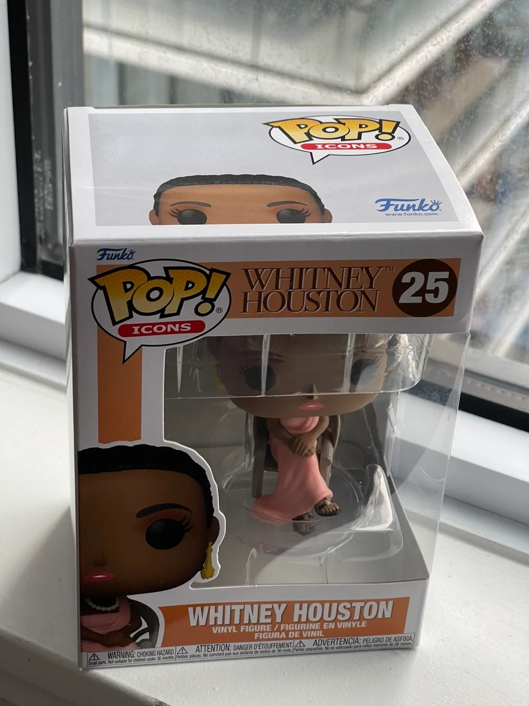 Whitney Houston Pop! Vinyl Figure #25 thumbnail