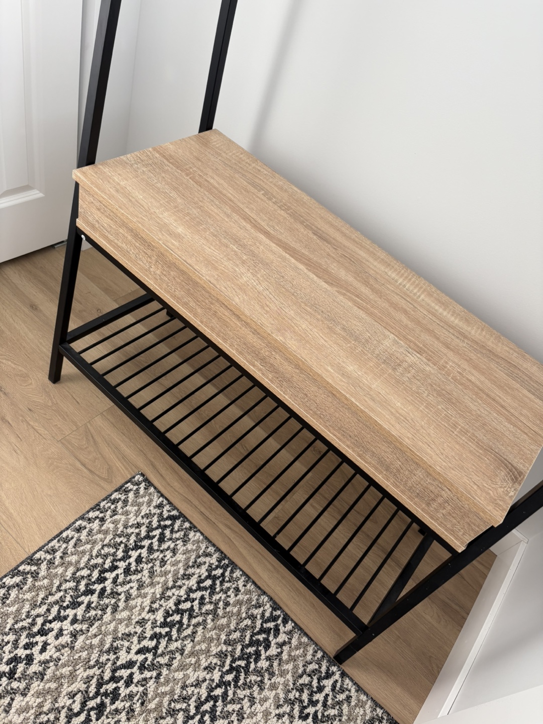 Canadian Tire Hall Tree with Storage Bench & Shoe Rack - photo 2