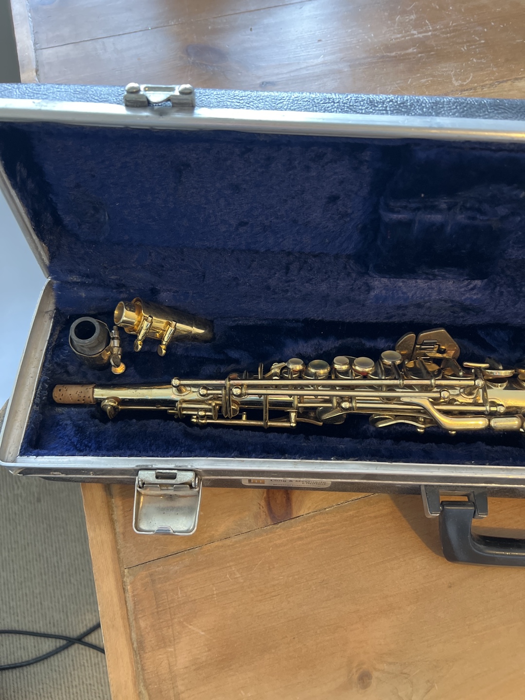 Vintage Soprano Saxophone with Case - photo 2