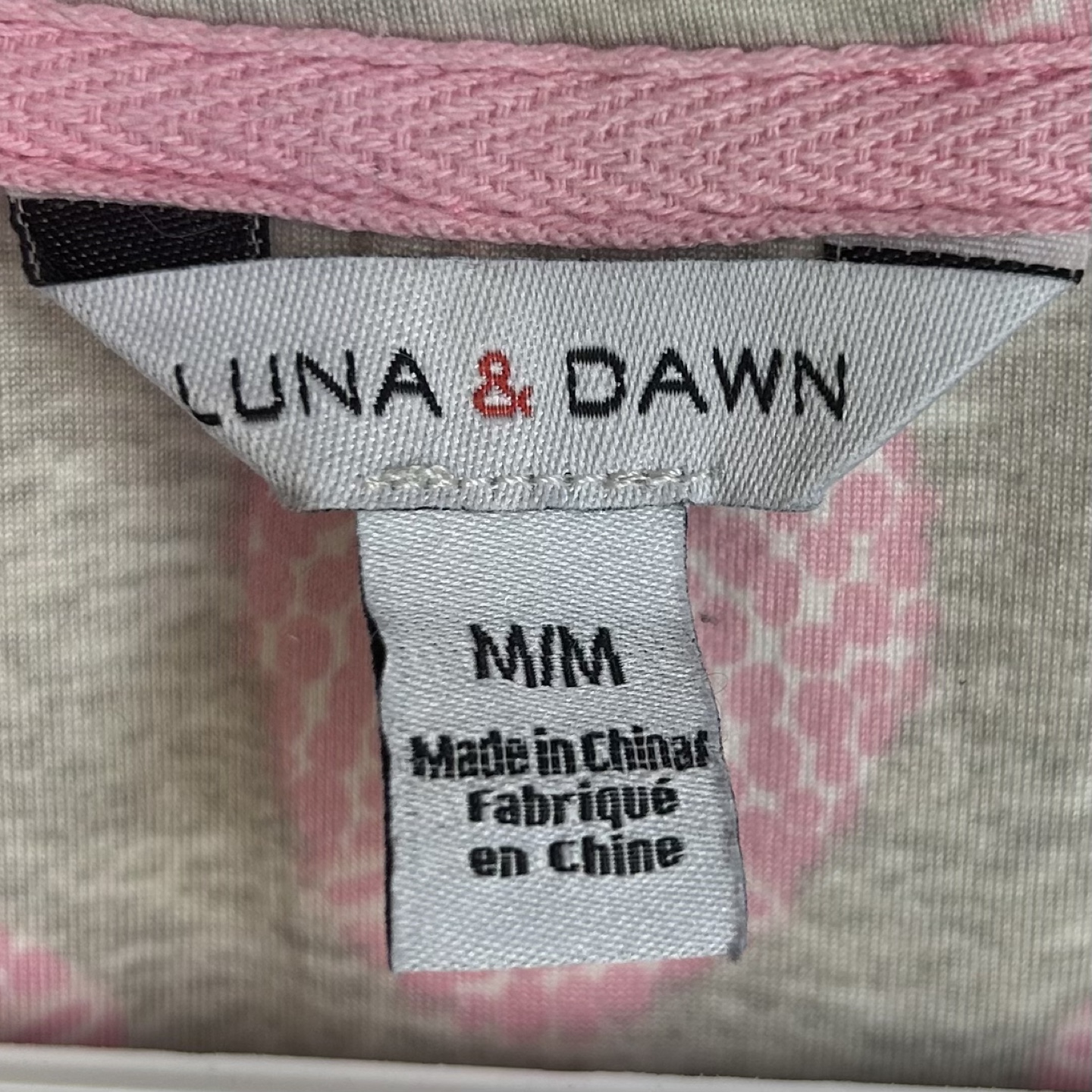 Luna & Dawn Henley Short Sleeve Peachy Soft Nightgown Size S - photo 3