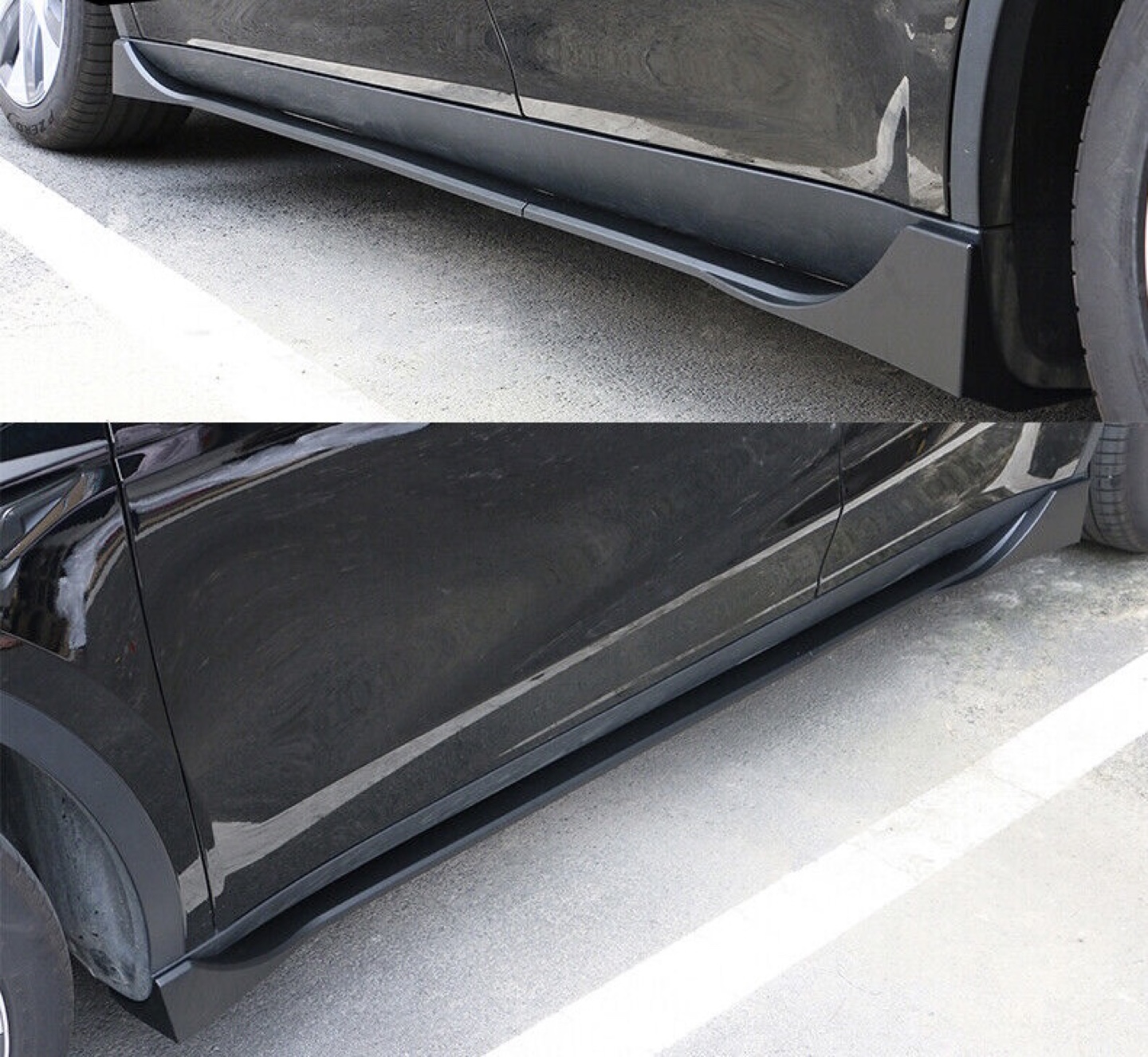 BRAND NEW 2020 - 2025 TESLA MODEL Y MATTE BLACK SIDE SKIRT - photo 2