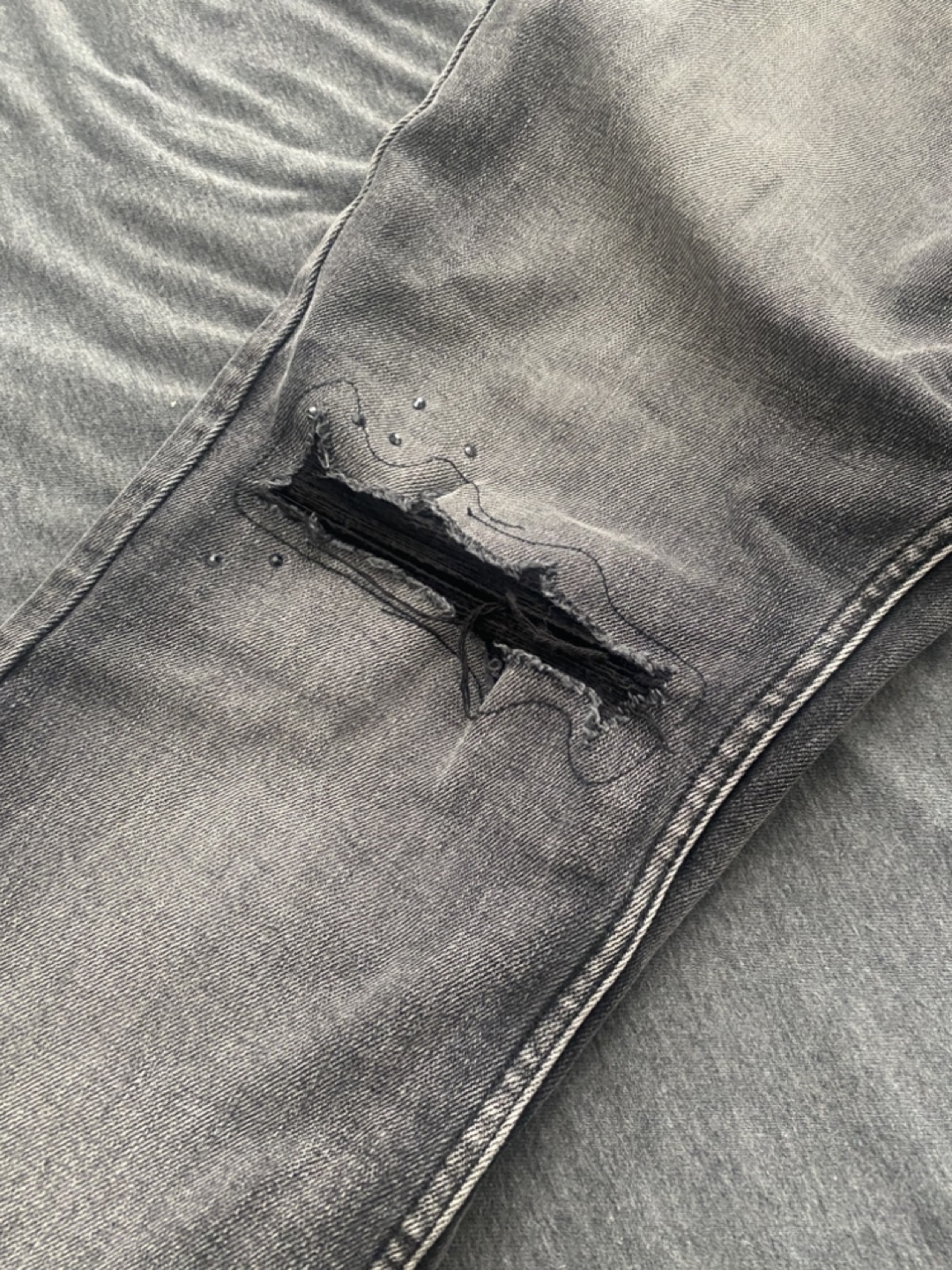 Grey and Black KSUBI jeans (No Tag) - photo 3
