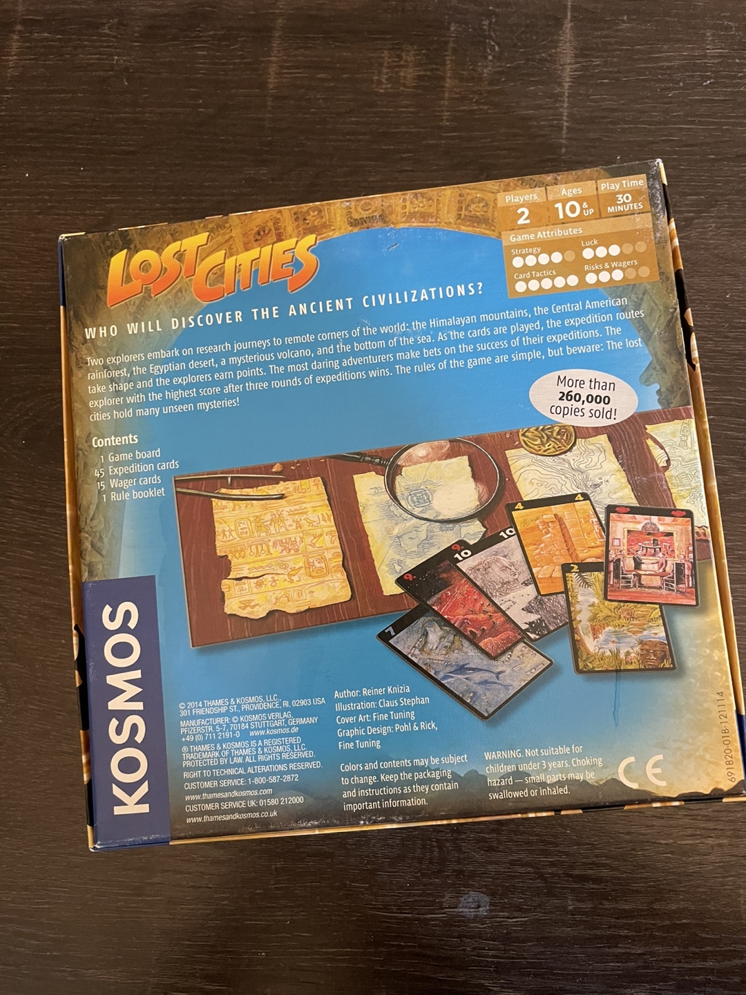 Lost Cities Card Game - photo 2