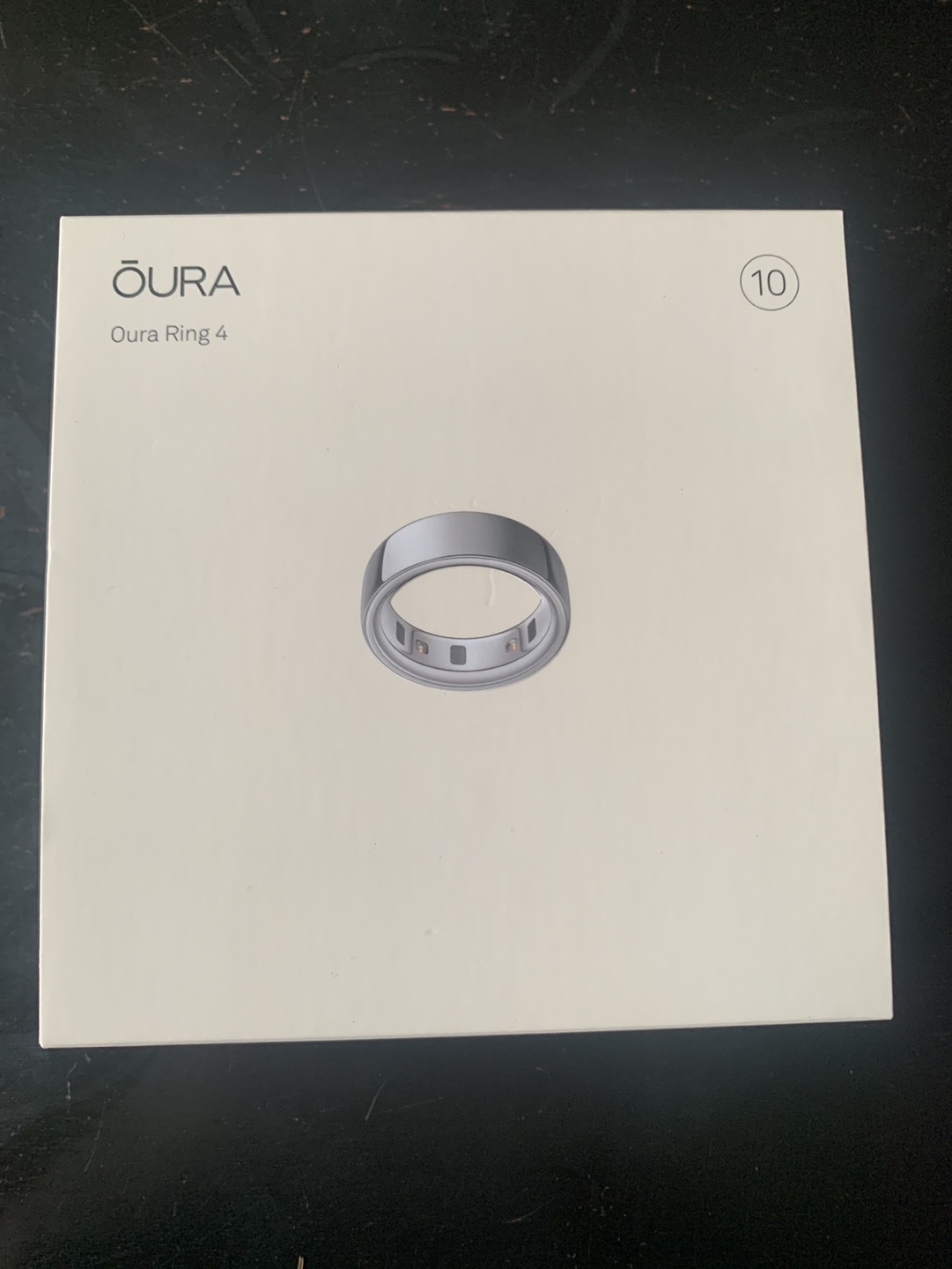 Oura Ring 4 - Silver/Argento - Size 10