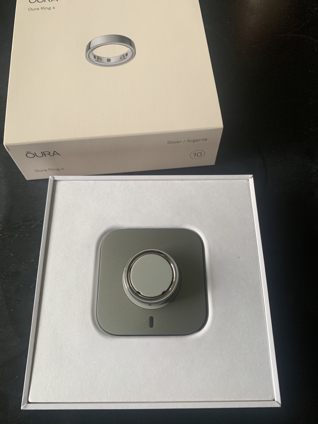 Oura Ring 4 - Silver/Argento - Size 10 - photo 2