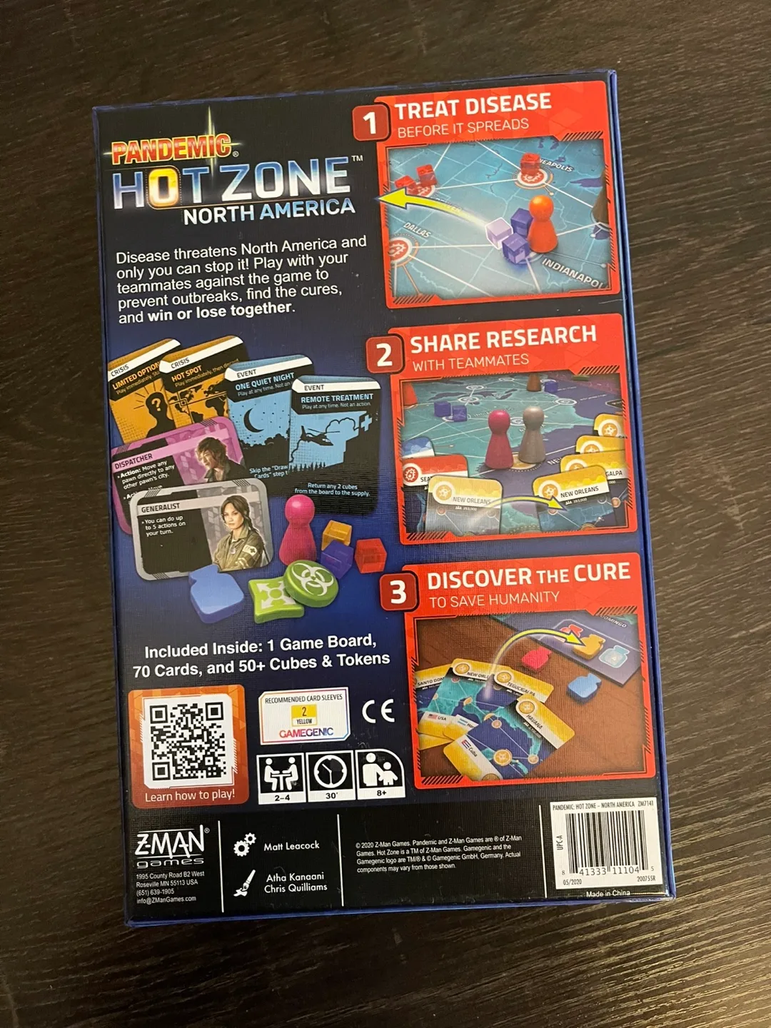 Pandemic Hot Zone: North America Board Game image indicator(2)