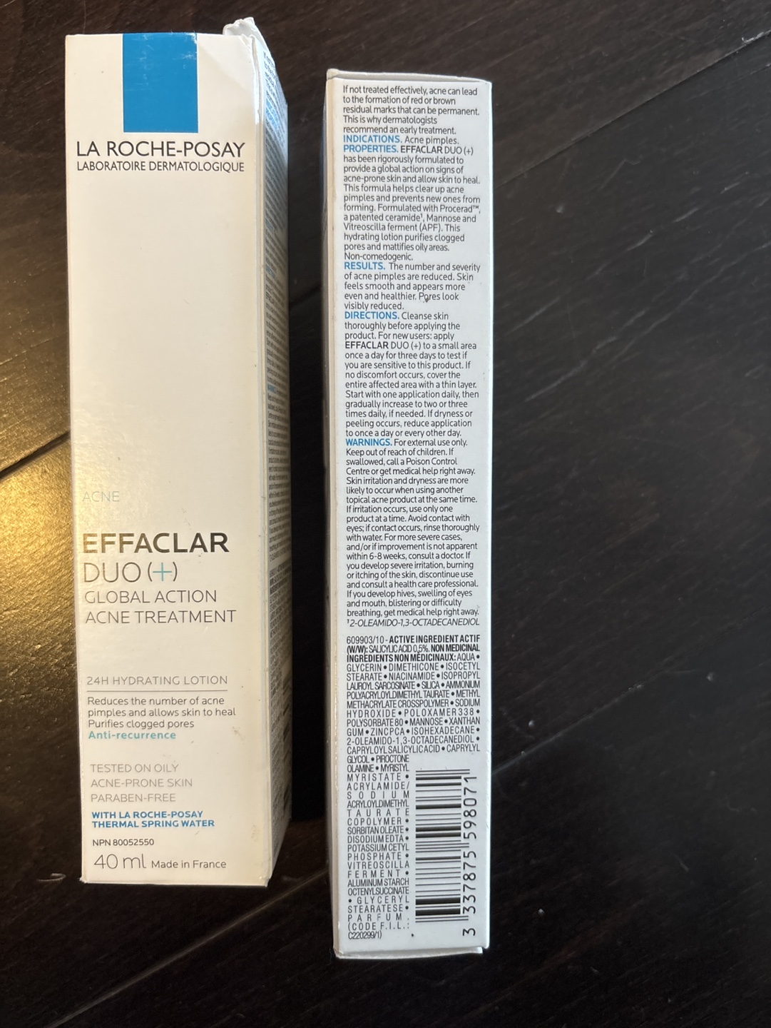 La Roche-Posay Effaclar Duo 40ml (x2) - photo 2