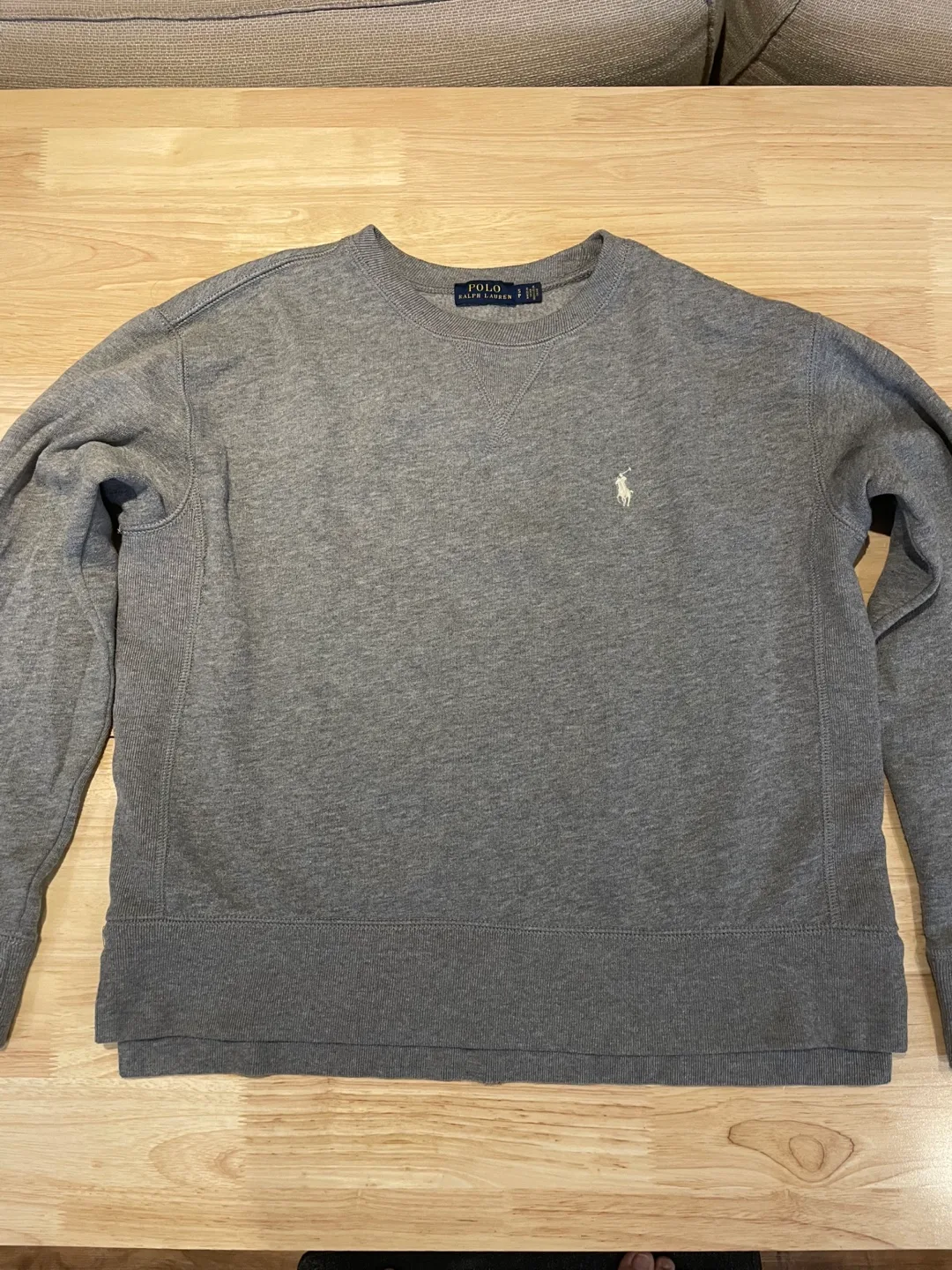 Polo Ralph Lauren Grey Crewneck Sweatshirt