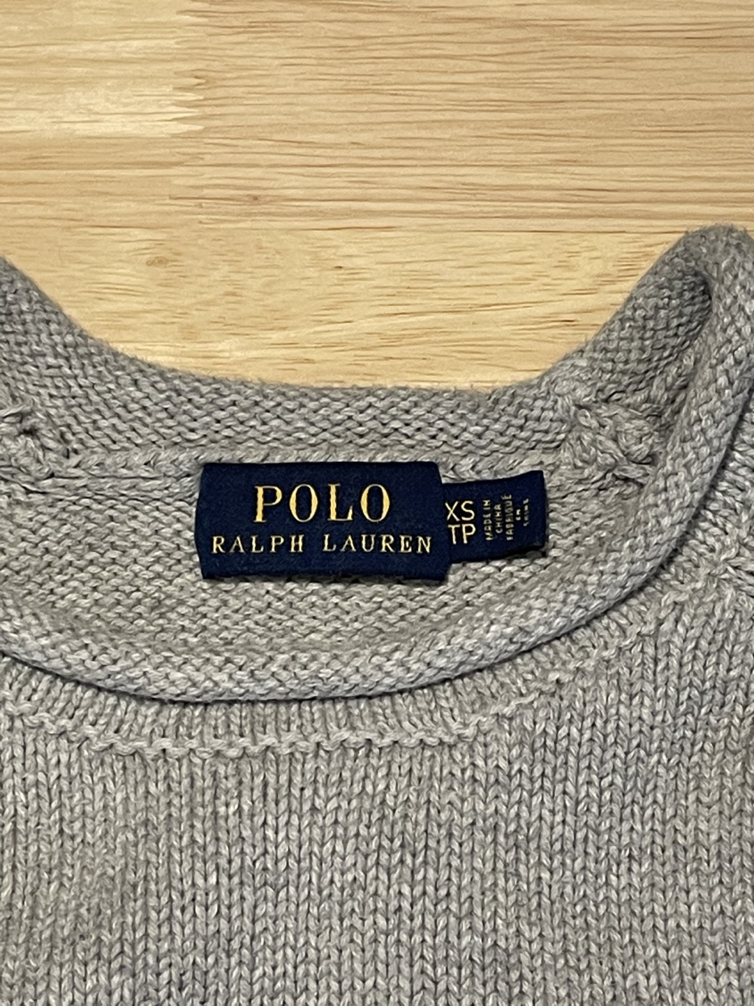 Polo Ralph Lauren Grey Sweater Size Small - photo 3