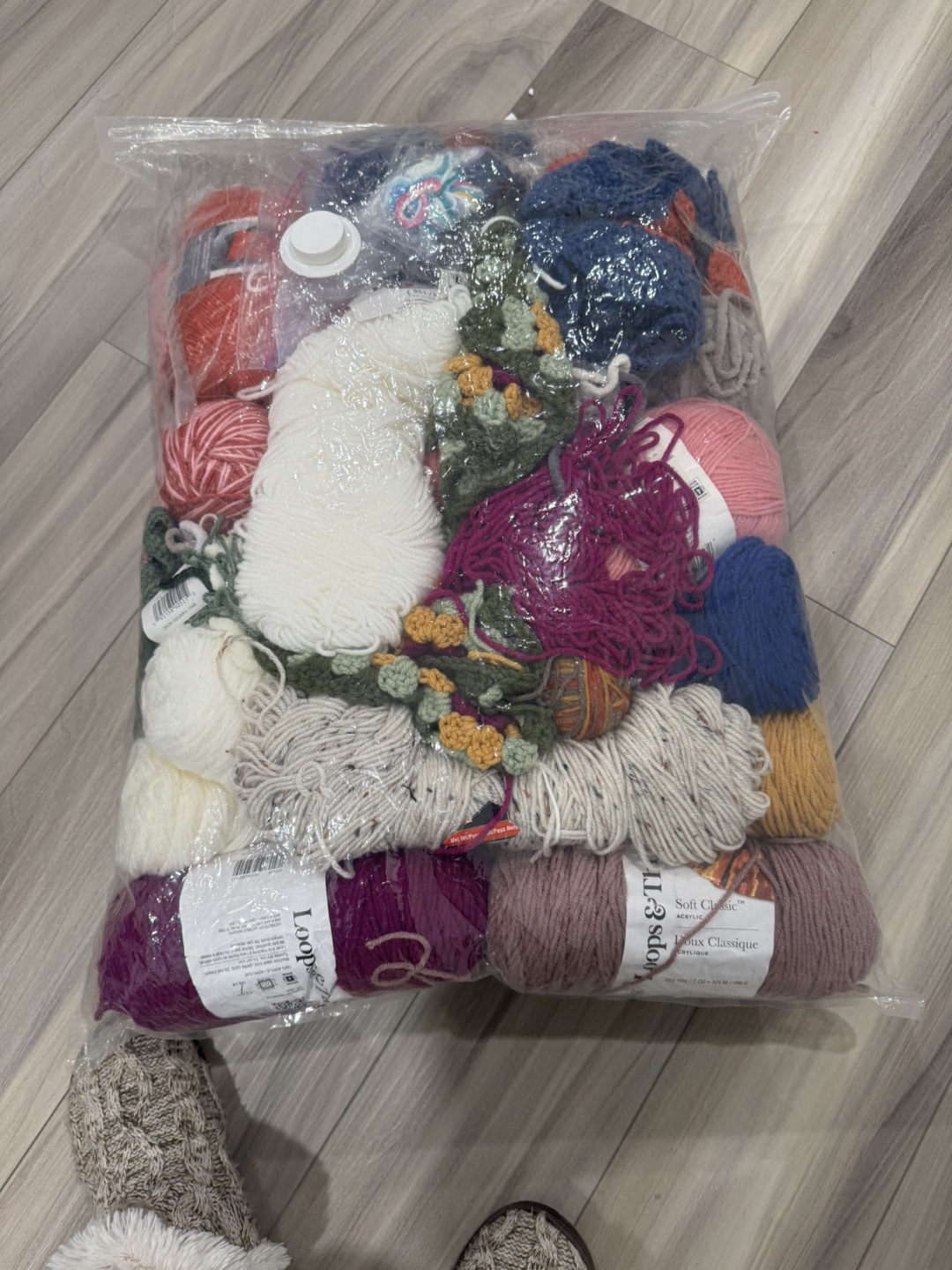 Large Yarn Lot - Various Colours and Weights