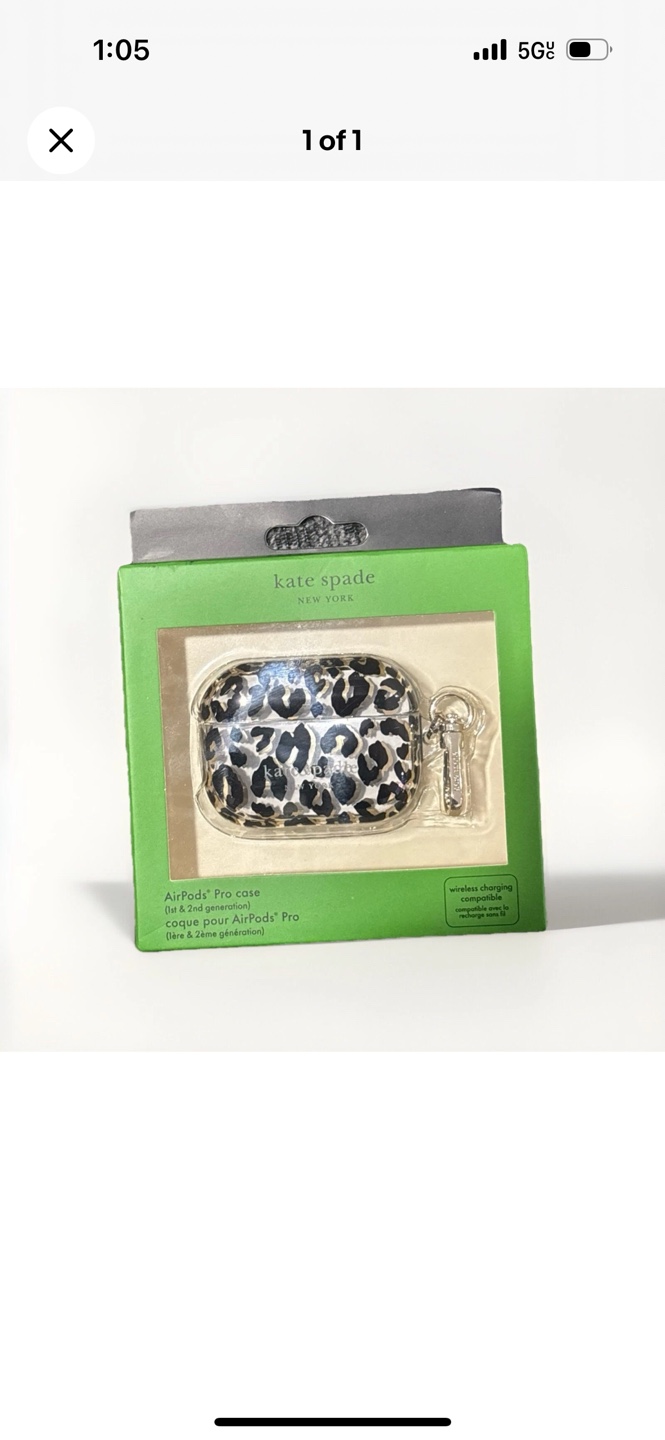 Kate Spade New York AirPods Pro Case Leopard Print