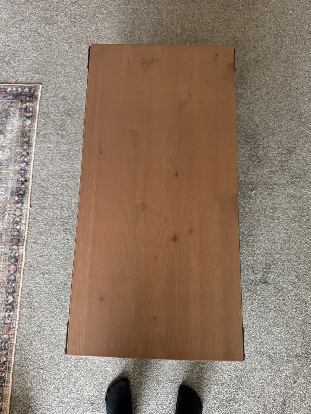 IKEA FJALLBO Coffee Table - Black & Brown - photo 2