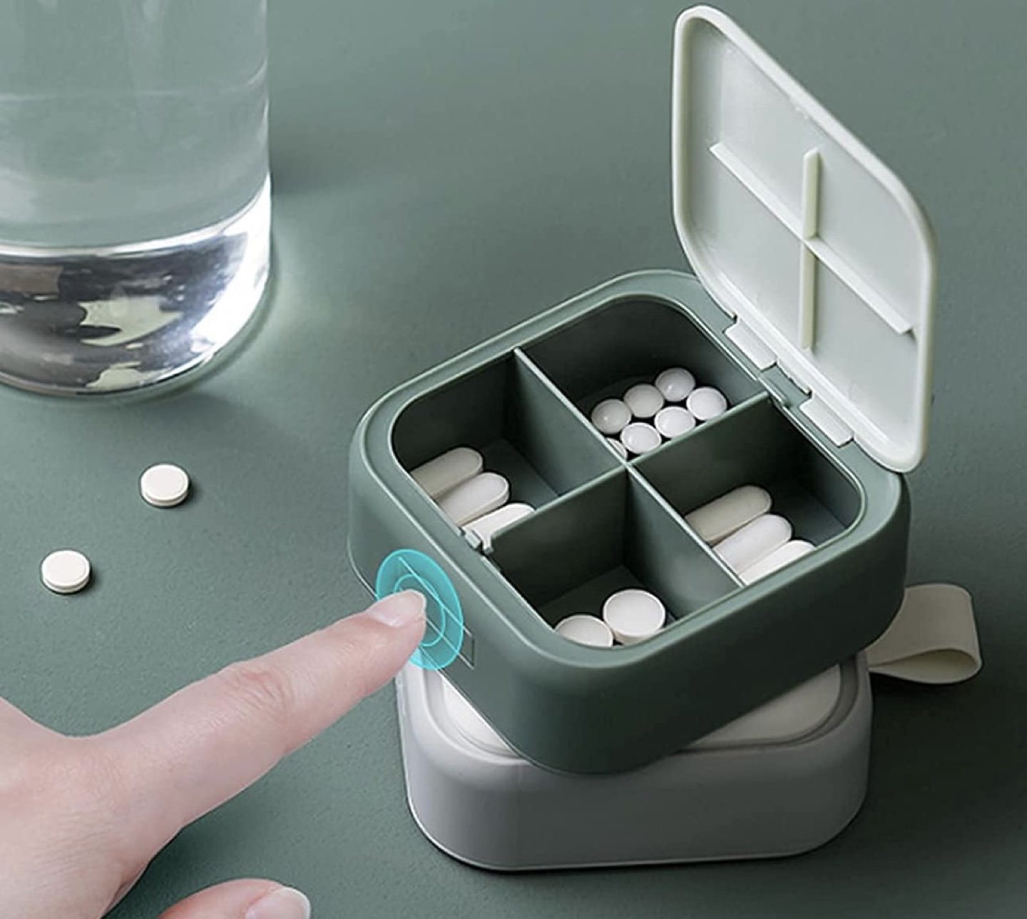 Ace Dada Portable Pill Organizer - 4 Compartments - photo 2