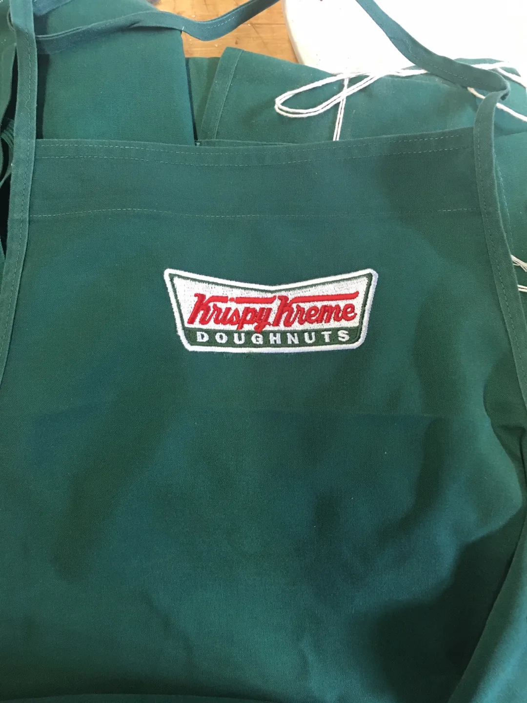 Vintage krispykream embroidered patch image indicator(3)