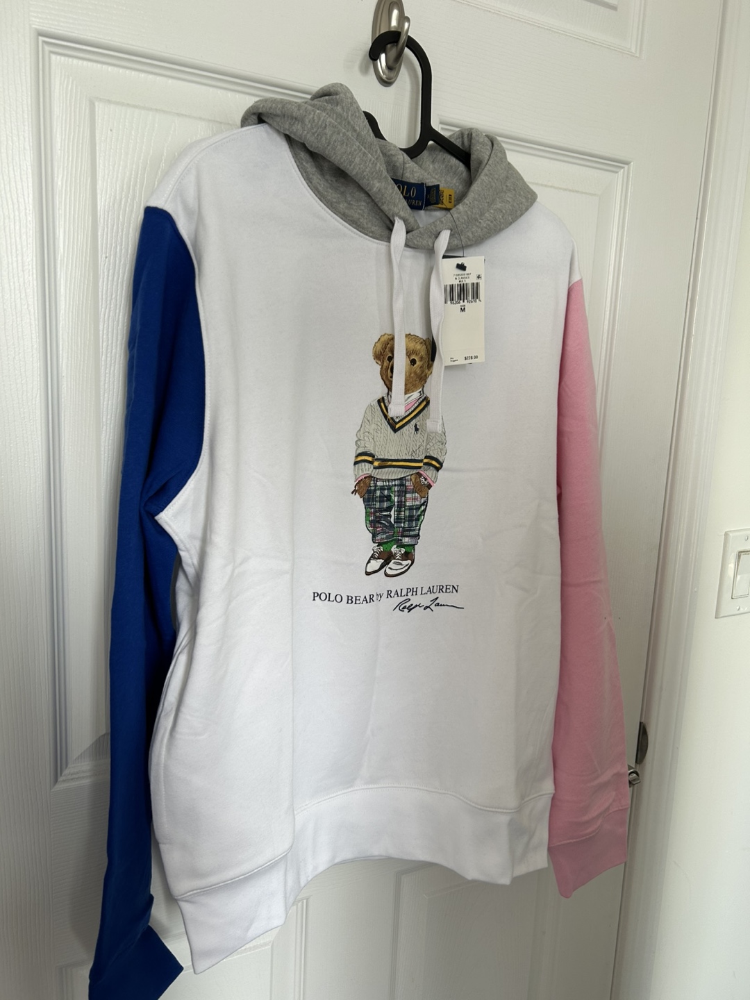 BRAND NEW Polo Bear Hoodie Size M - photo 2