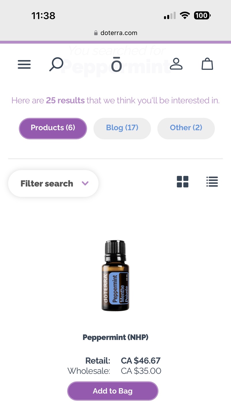 dōTERRA Peppermint Essential Oils - photo 3