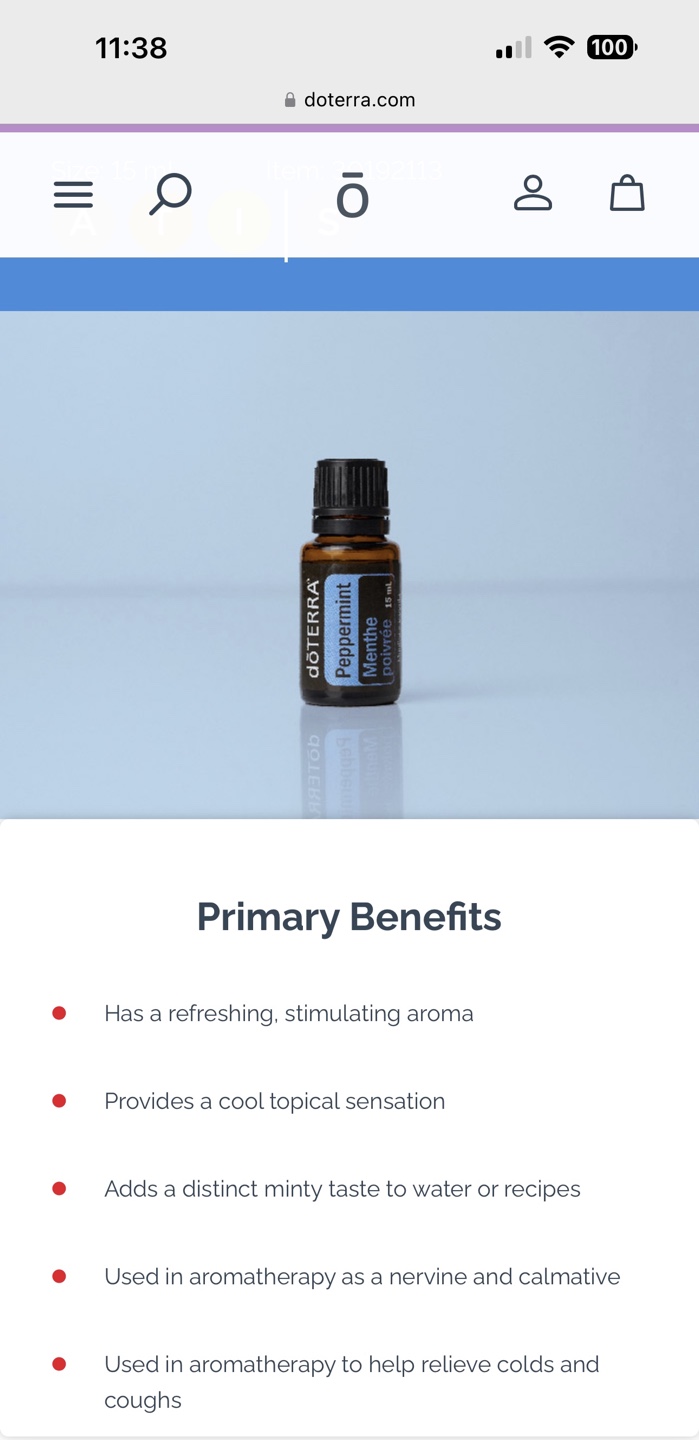 dōTERRA Peppermint Essential Oils - photo 4