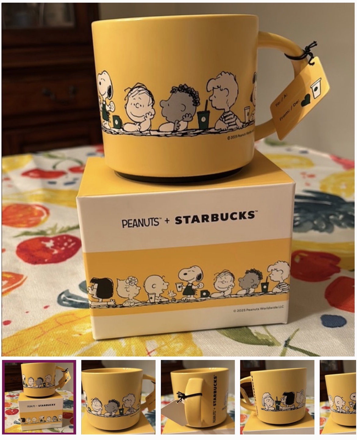 Starbucks snoopy mug