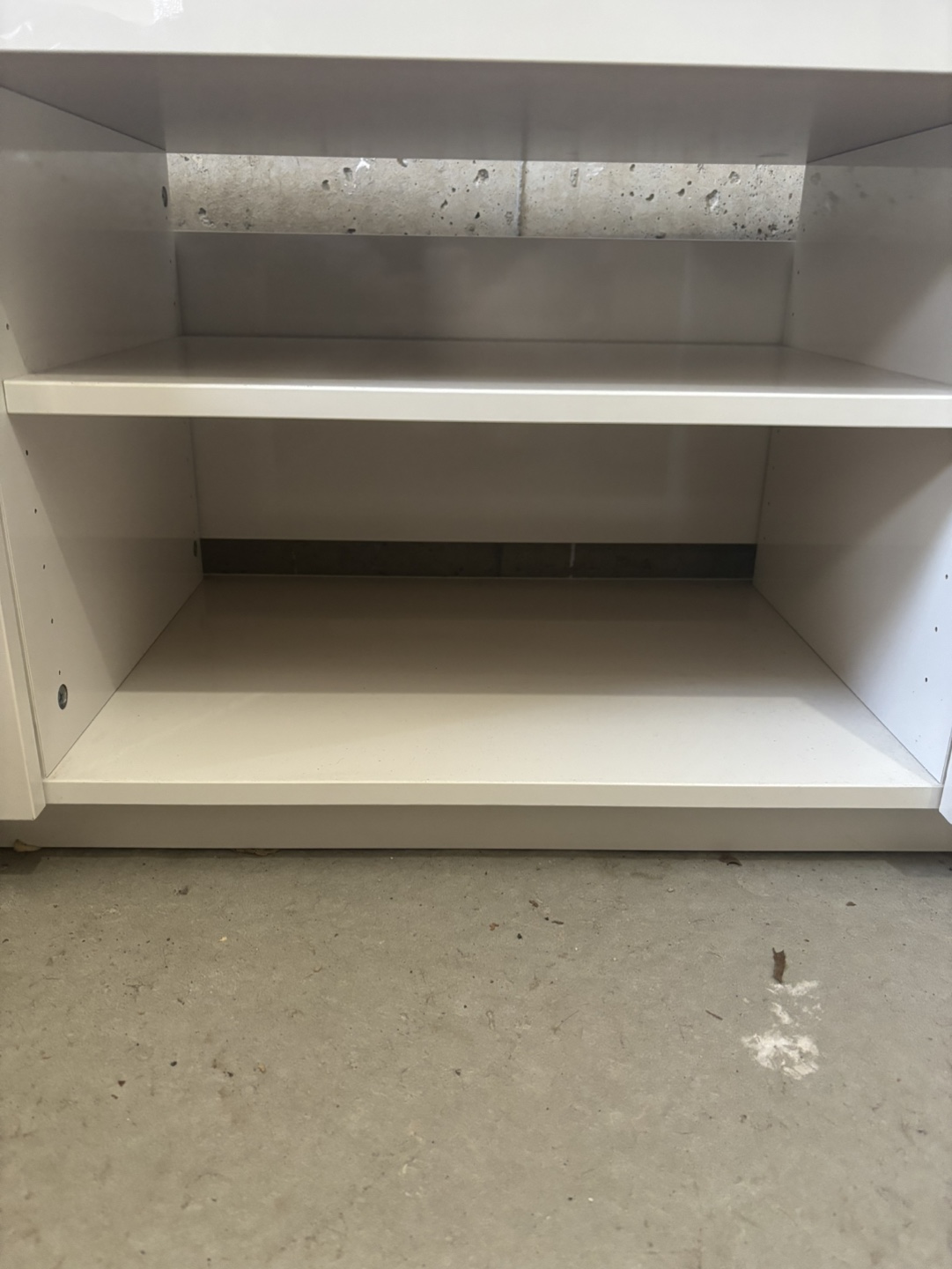 White TV Stand/Media Console - photo 2