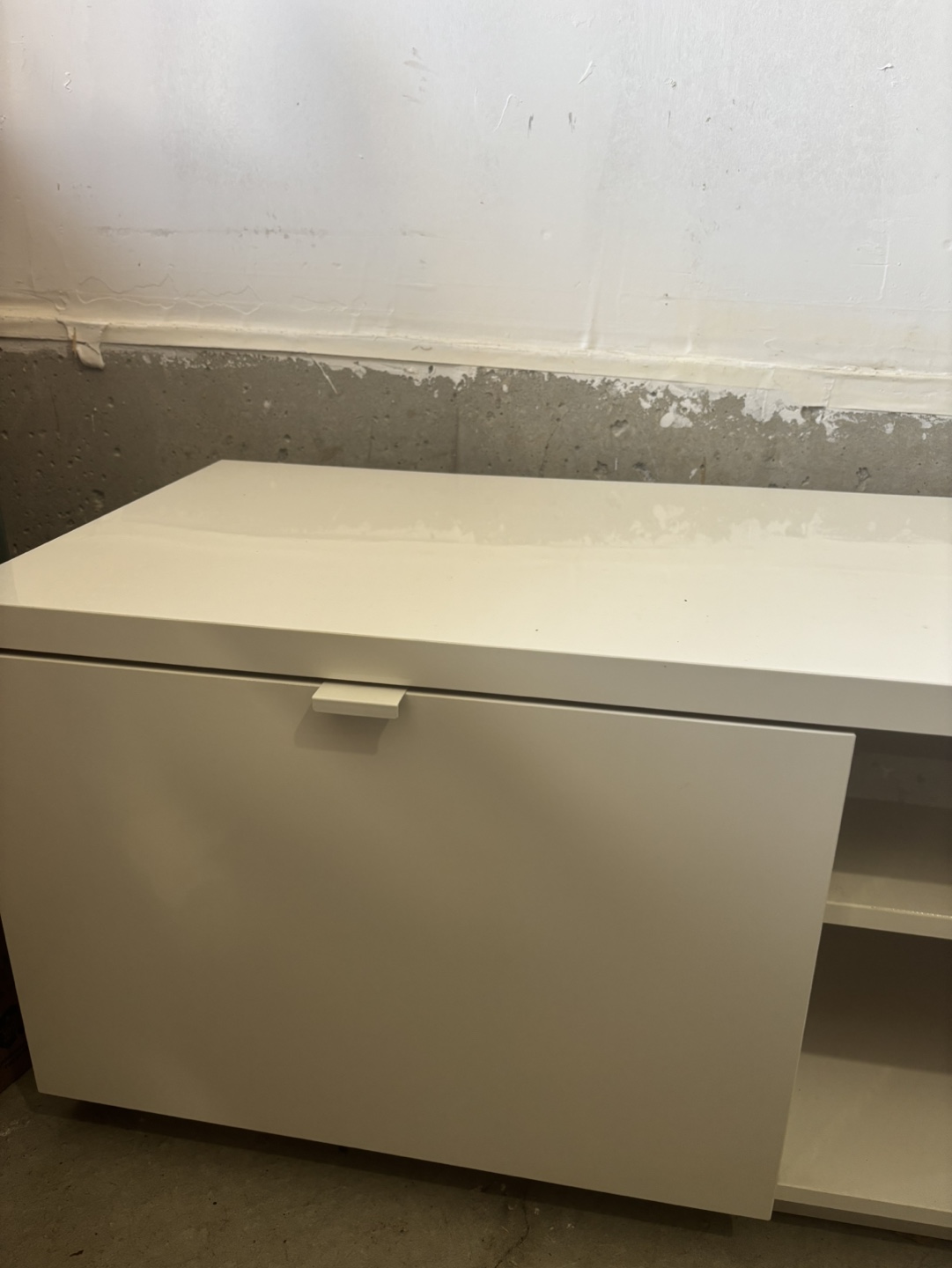 White TV Stand/Media Console - photo 4