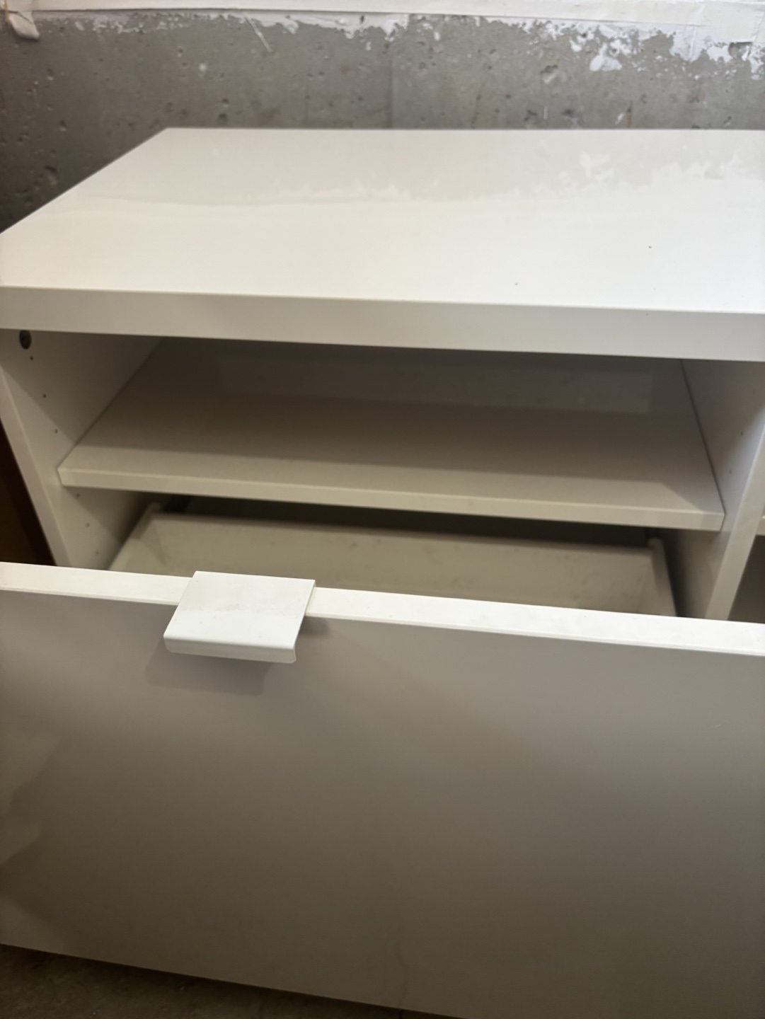 White TV Stand/Media Console - photo 3