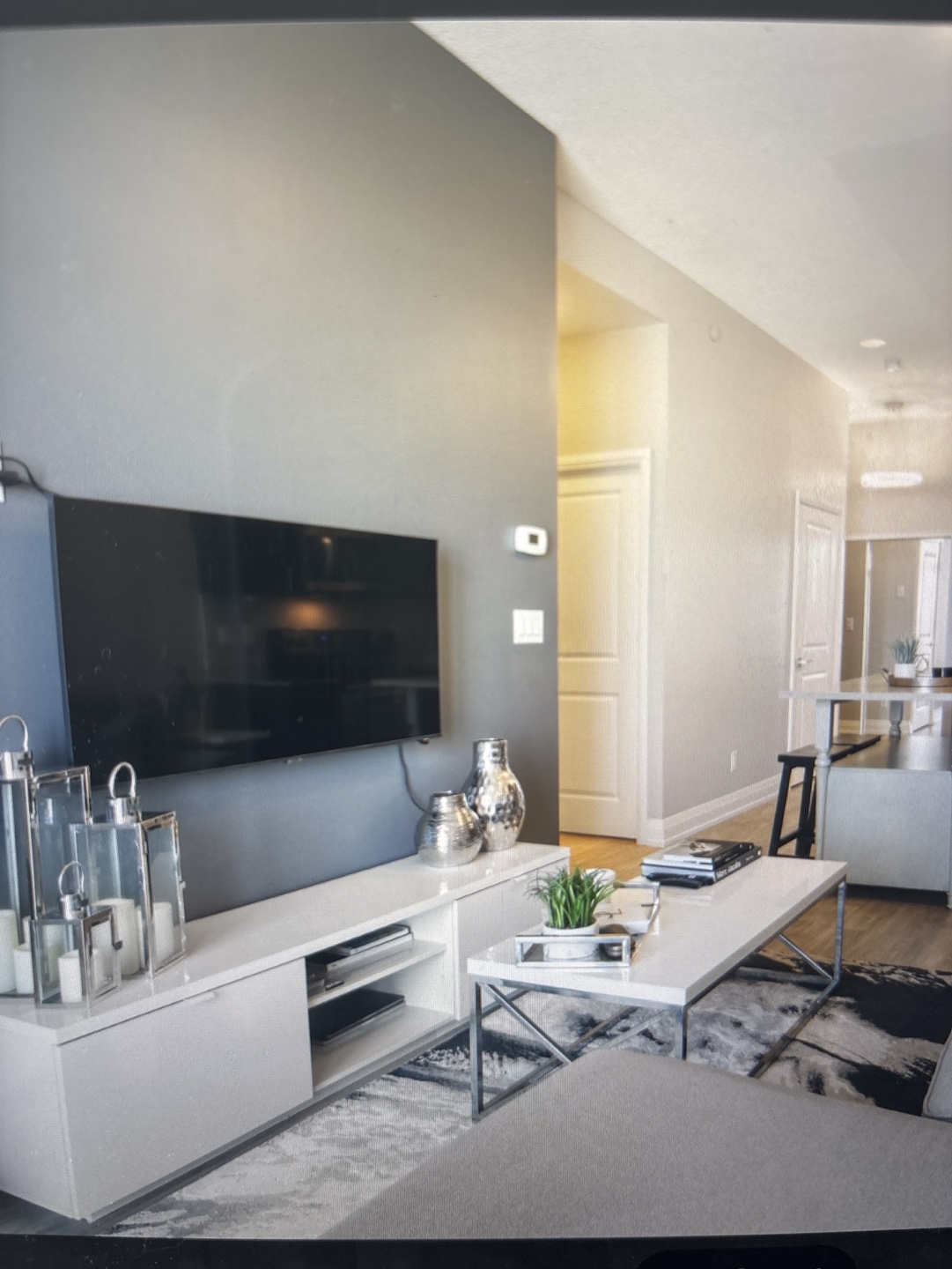 White TV Stand/Media Console