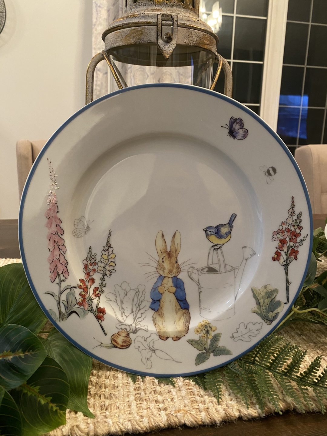 Peter Rabbit Dinner Plates Set of Four
