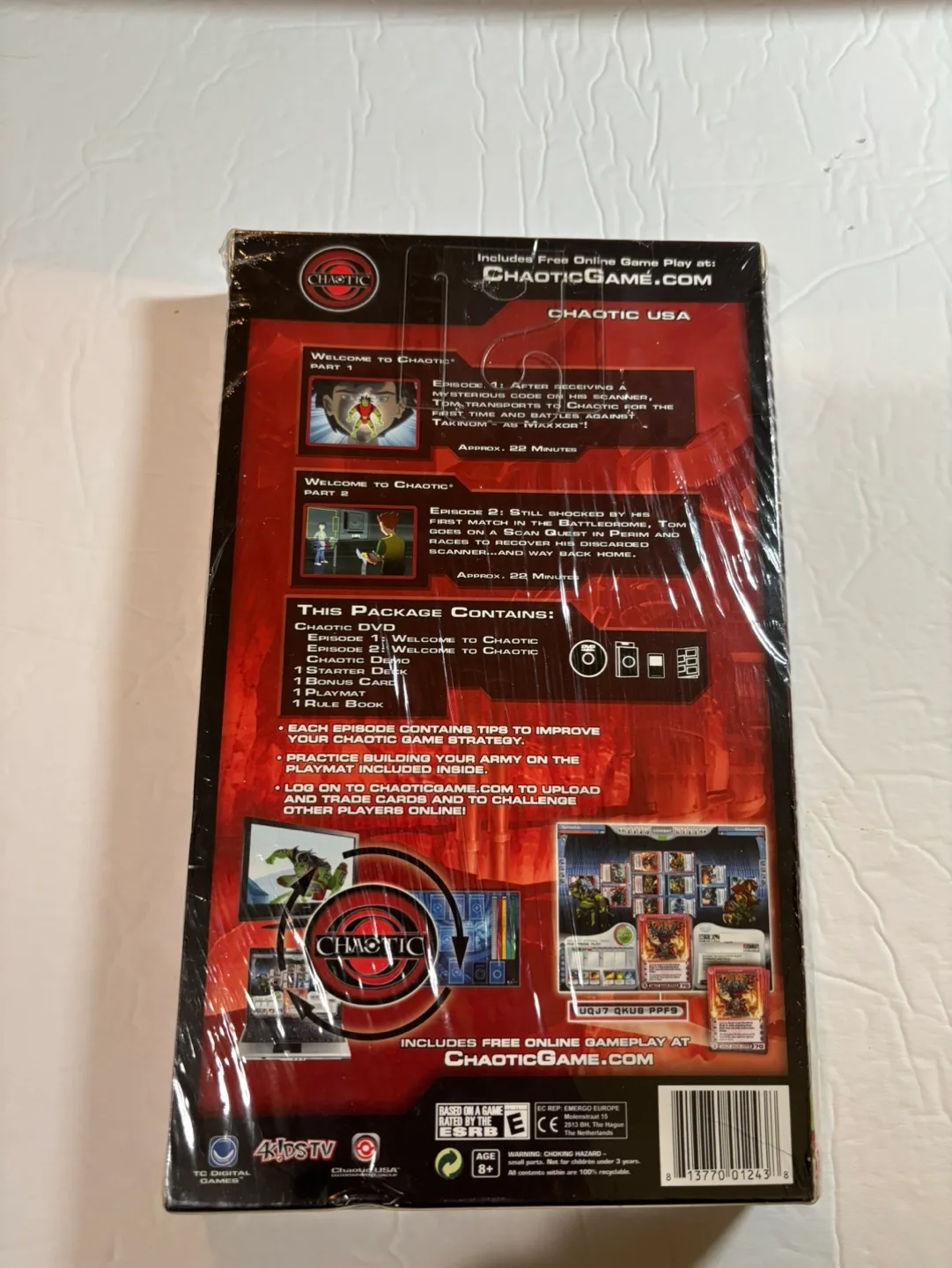 2008 Chaotic, OverWorld, s Season 1 , Starter Deck + image indicator(2)