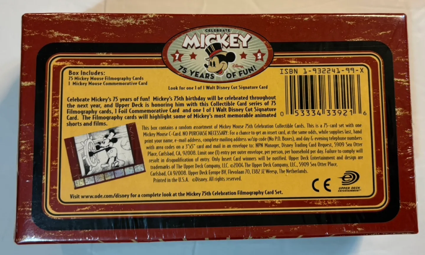 2004 Mickey 75 years of fun, Filmography Cards -box image indicator(2)