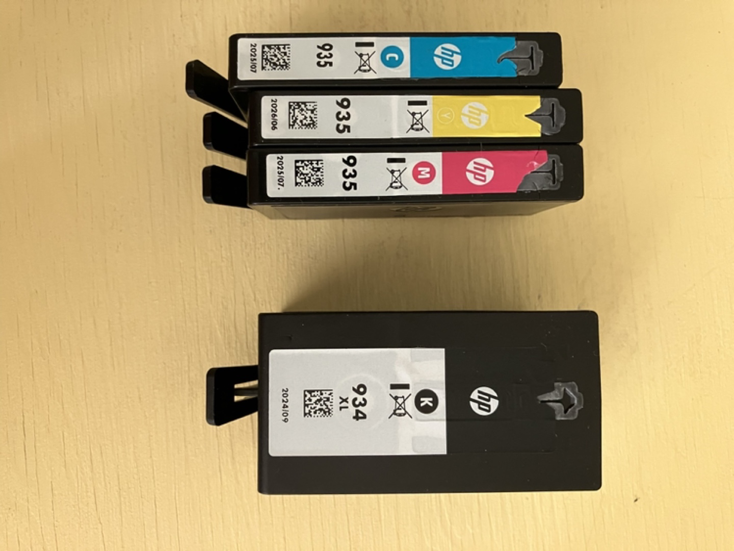 HP 935 & 934XL Ink Cartridges - photo 2